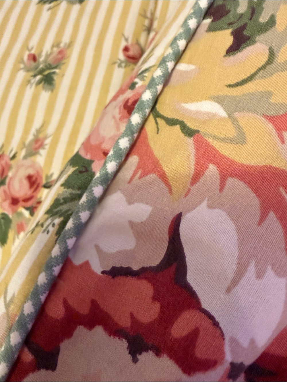 Ralph Lauren Vintage Sophie Brooke Comforter - floral reversible full/queen - Picture 5 of 8